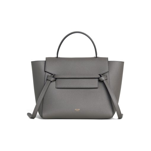 셀린느 그레인드 카프스킨 마이크로 벨트백 그레이 189153ZVA.10DC #24*13*20cm